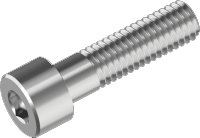 Insexskruv A4, DIN 912 (8 x 12 mm) i gruppen Skruv & nit / Skruv / Maskingngad skruv hos Marifix (912-4-8X12)