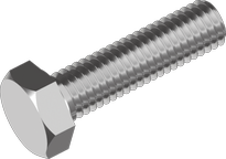 Sexkantsskruv A4, DIN 933 (12 x 80 mm) i gruppen Skruv & nit / Skruv / Maskingngad skruv hos Marifix (933-4-12X80)