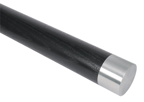 Ledstng i svartbetsad ek, 42,4 mm i gruppen Rckesdelar / Ledstng & toppbeslag / Ledstng i tr och stl hos Marifix (E10022-5)