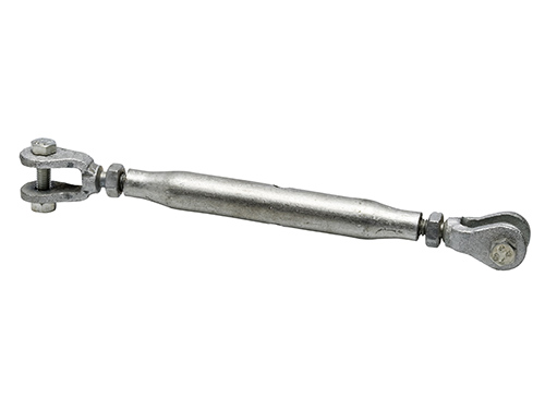 Vantskruv gaffel / gaffel, galv. (8 mm) i gruppen Vajer, kedja, rep / Vajertillbehr / Vantskruvar hos Marifix (131108)