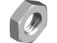 Sexkantsmutter, tunn A4, DIN 439 (6 mm) i gruppen Skruv & nit / vrig infstning / Mutter hos Marifix (439-4-6)