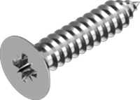 Pltskruv, frsnkt pozidriv A4, DIN 7982 (3,9 x 25 mm) i gruppen Skruv & nit / Skruv / Pltskruv hos Marifix (7982-4-3,9X25Z)