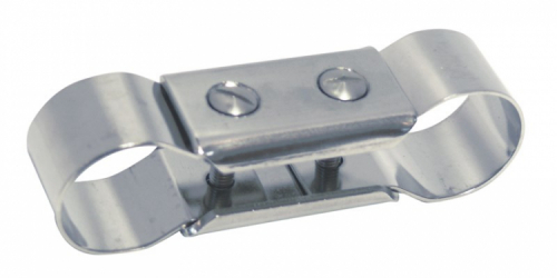 Grabbräckehållare dubbel A2  för rör 25mm i gruppen Beslag & tillbehör / Beslag / Handtag/Garabbräcke hos Marifix (8532)
