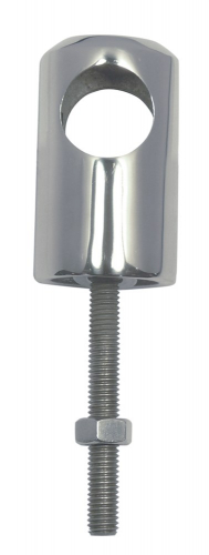 Grabbräckehållare mitt för rör 25mm i gruppen Beslag & tillbehör / Beslag / Handtag/Garabbräcke hos Marifix (8703)