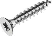 Trskruv, frsnkt PZ helg. A4, 9100 (3 x 16 mm) i gruppen Skruv & nit / Skruv / Trskruv hos Marifix (9100-4-3X16)