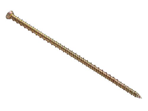 Betongskruv, gulfrzinkad torx (7,5 x 152 mm) i gruppen Rckesdelar / Tillbehr / Skruv fr rcken  hos Marifix (6640-021-7,5X152)