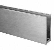 Nordic Glass golvprofil Top 2,5meter i gruppen Rckesdelar / Glas tillbehr / Rckesprofiler hos Marifix (40000-KMA9004-ALU)