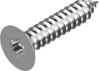 Pltskruv, frsnkt torx A4, DIN 9478 (styck) i gruppen Rckesdelar / Tillbehr / Skruv fr rcken  hos Marifix (WA100-A)