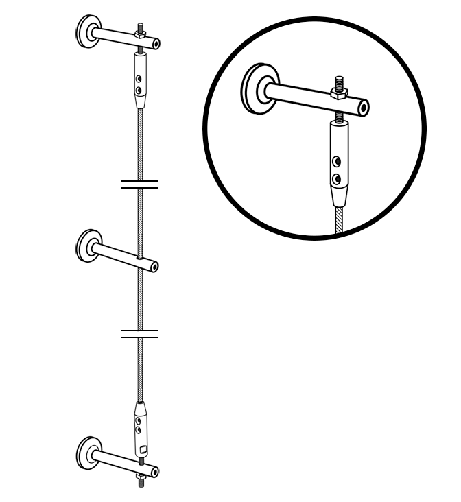 Illustration väggspaljé