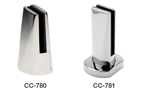 Golvbeslag för glasräcke - CC-780 och CC-781